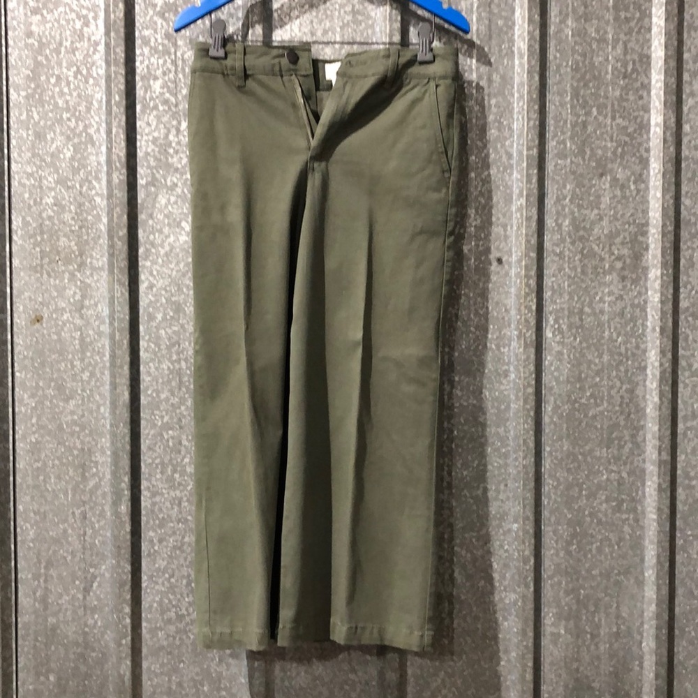 Army green pants